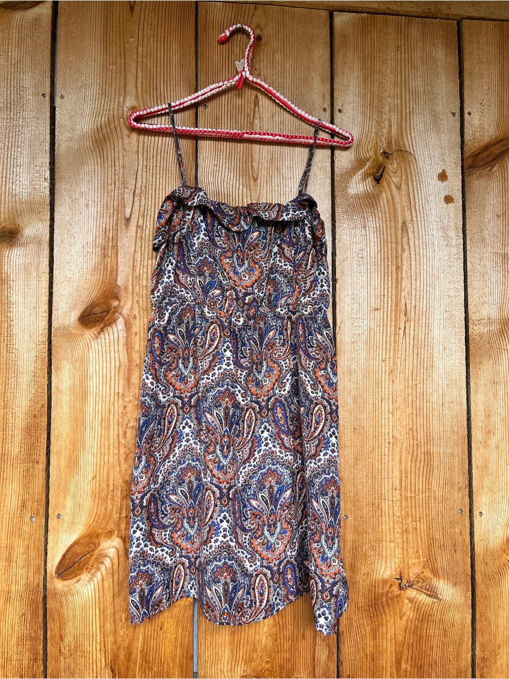 100% silk J.Crew dress. Small. Paisley pattern